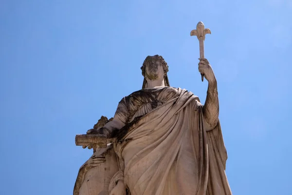 Estátua Maria Luísa Espanha Duquesa Lucca Lucca Itália — Fotografia de Stock