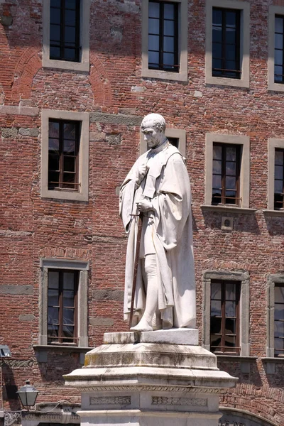 Estátua Giuseppe Garibaldi Por Urbano Lucchesi Lucca Itália — Fotografia de Stock