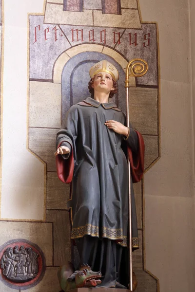Aziz Magnus Almanya Nın Oberstaufen Kentindeki Aziz Peter Paul Kilisesi — Stok fotoğraf
