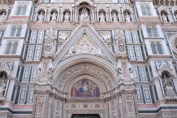 Portal Cattedrale Santa Maria Del Fiore 마리아 대성당 이탈리아 피렌체 — 스톡 사진