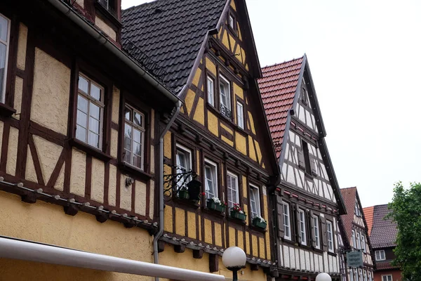 Красивая Архитектура Городе Страсбург — стоковое фото