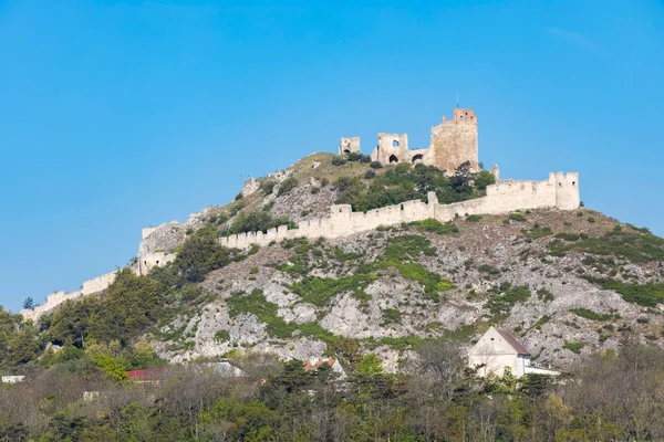 Castelo Fortaleza Antiga Cidade Rhodes Grécia — Fotografia de Stock