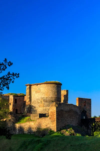 Ruinas Del Castillo Krakovec Bohemia Central República Checa — Foto de Stock