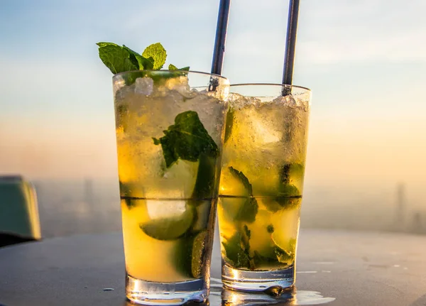 The mojito is a cocktail made from light Cuban rum, lime juice, mint, cane sugar and soda water. It is one of the most famous mixed drinks. Due to its volume, the mojito can be counted as a long drink