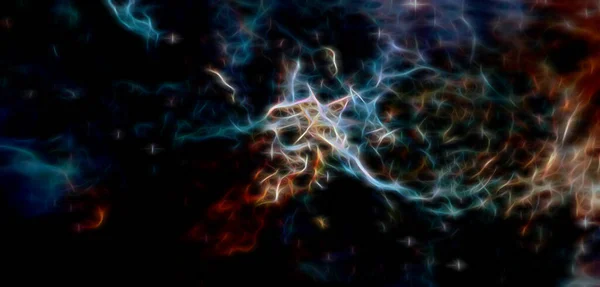 Походження Космосу Темною Матерією Елементи Цього Зображення Надані Наса — стокове фото
