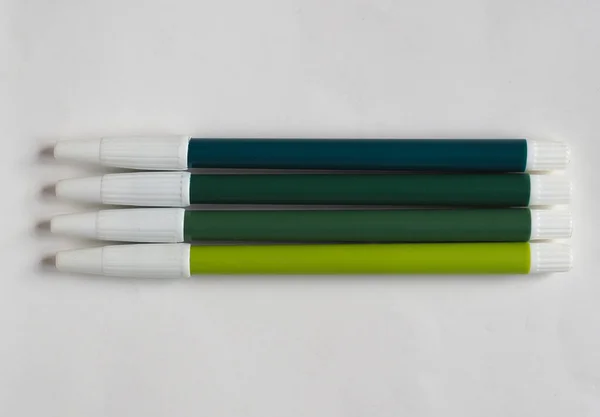 Closeup Shot Pencil White Background — Stock Photo, Image