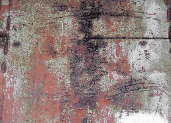 Grunge Tekstury Tła Abstrakcyjny Wzór Stara Ściana Zardzewiałe Żelazo — Zdjęcie stockowe