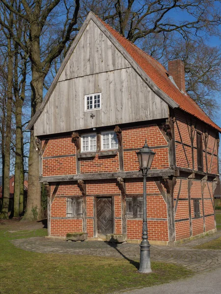 Altes Holzhaus Dorf — Stockfoto