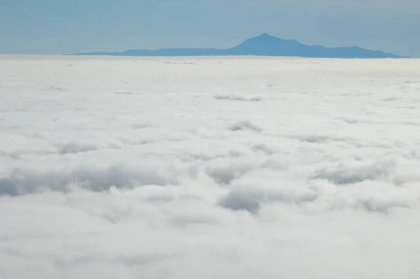 Moře Mraků Ostrov Tenerife Vrchol Teide Palma Kanárské Ostrovy Španělsko — Stock fotografie