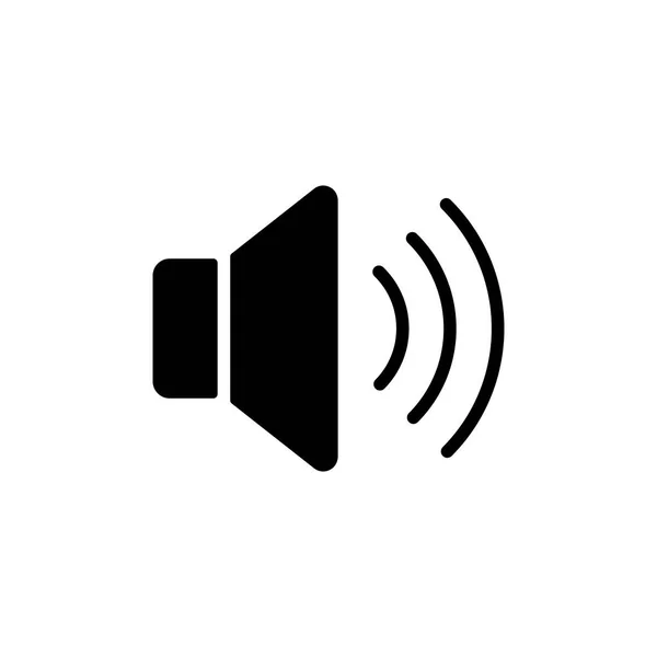 Максимальный Объем Высокий Векторный Плоский Иконка Графический Символ Музыкального Звукового — стоковое фото