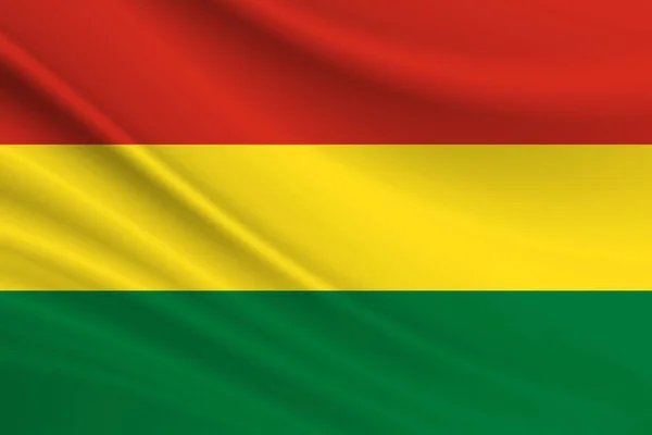 Bandeira Congo Ilustração Vetorial — Fotografia de Stock