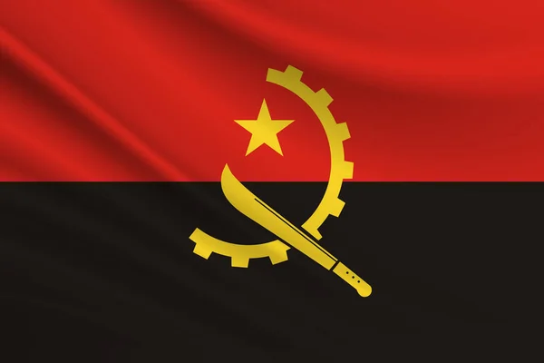 Прапор Єтнаму Векторна Ілюстрація — стокове фото