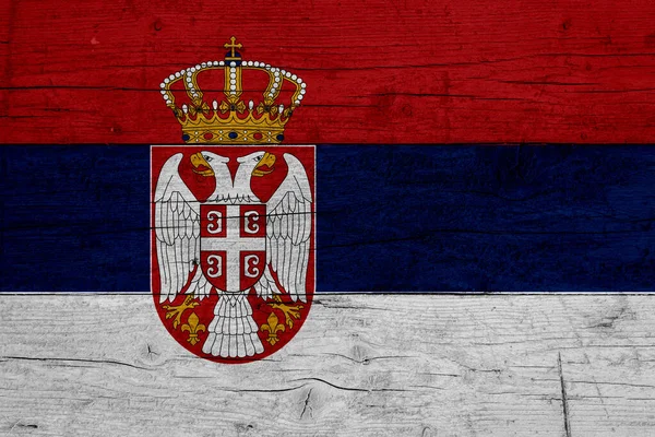 Vlajky Portugalské Malované Dřevěné Textuře — Stock fotografie