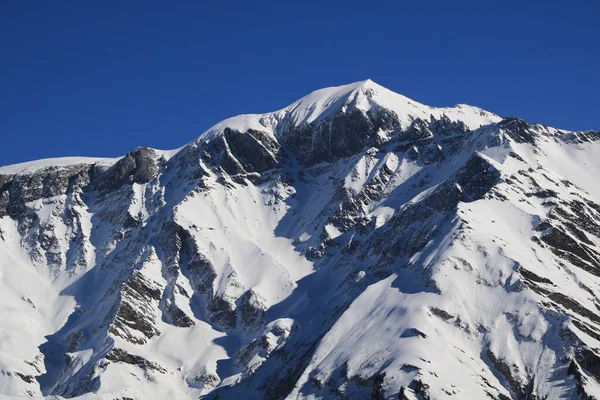 Cubierto Nieve Piz Segnas Piz Sardona — Foto de Stock