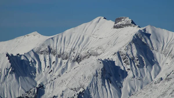 Pico Del Monte Vanil Noir Invierno — Foto de Stock