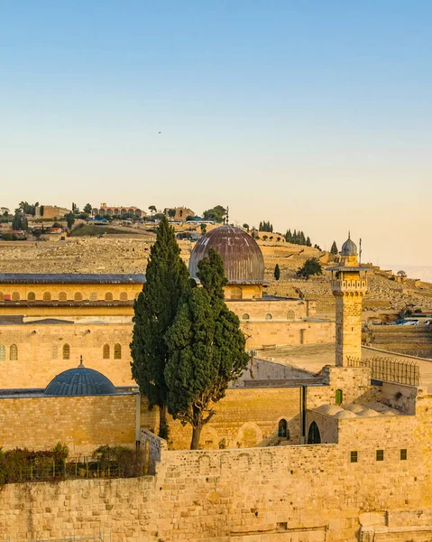 Jerusalem Israel Mayo 2019 Vista Mezquita Israelí Desconocida Ciudad Vieja — Foto de Stock