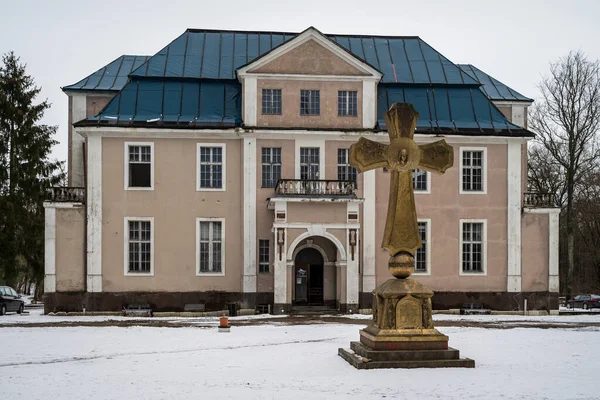 Монастырь Святого Георга Русский Православный Монастырь Гётшендорфе Уккермарке Единственный Монастырь — стоковое фото