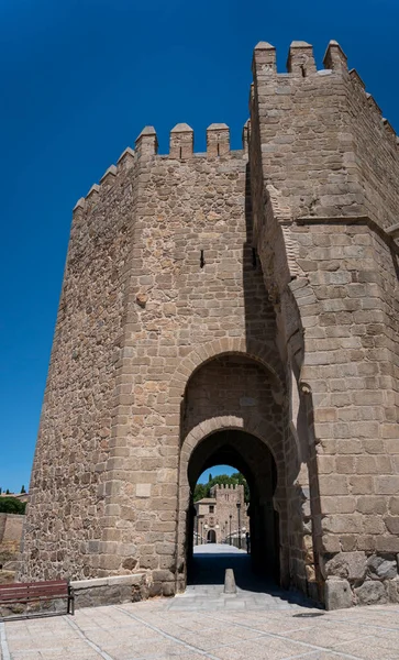 Ruinerna Det Medeltida Slottet Gamla Stan Staden Carcassonne Norra Delen — Stockfoto