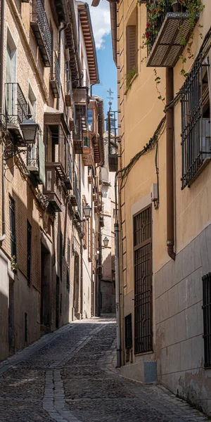 Utca Régi Város Girona Spanyolország — Stock Fotó
