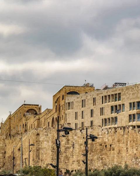 Viejo Edificio Abandonado Ciudad Jerusalem Israel —  Fotos de Stock