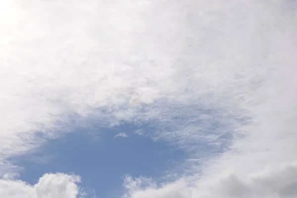 Nubes Blancas Cielo Azul — Foto de Stock