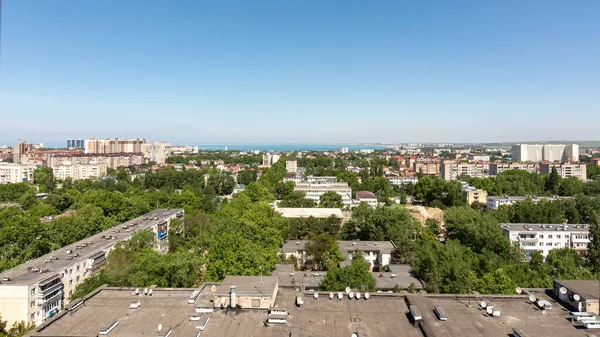 Veduta Del Dodicesimo Distretto Della Città Anapa Resort — Foto Stock