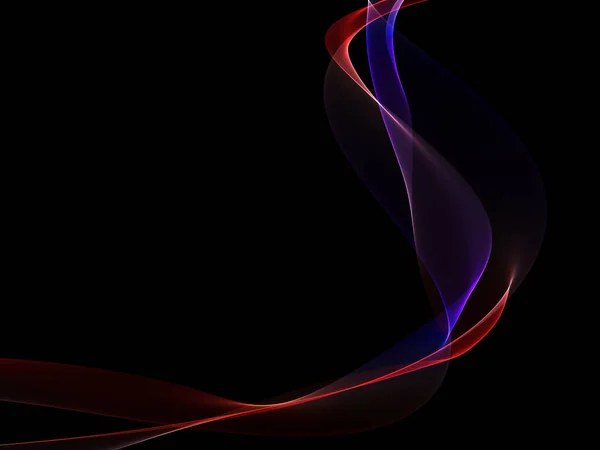 Dunkler Abstrakter Hintergrund Mit Leuchtendem Muster Digitale Wellen Glatte Linien — Stockfoto