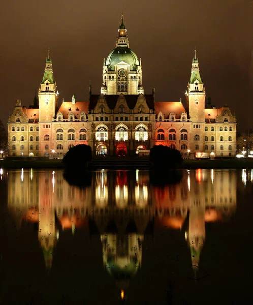 Nova Câmara Municipal Hannover — Fotografia de Stock
