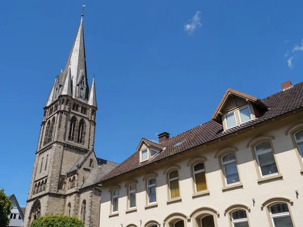 Cidade Detmold Anf Hermannsdenkmal Famoso Alemanha — Fotografia de Stock