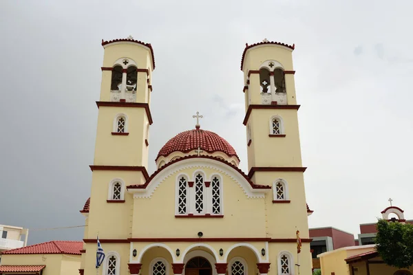 Eine Kirche Georgioupolis Auf Kreta Griechenland — Stockfoto