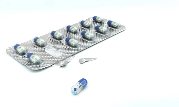 Tablet Blister Euro Pills Drug — Stock Photo, Image