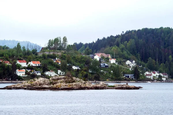 Norwegen Oslo Landschaft Osloer Fjord — Stockfoto