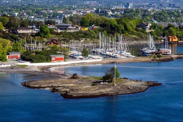 Norvège Oslo Paysage Dans Fjord Oslo — Photo