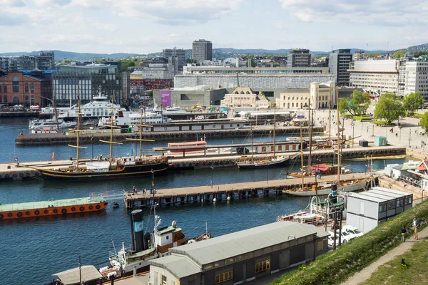 Vista Cidade Stockholm Suécia — Fotografia de Stock