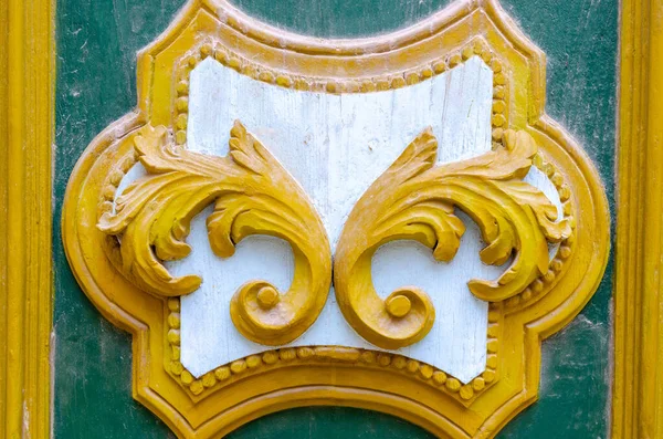 Закрыть Ржавую Старую Дверь Флоренции Италия — стоковое фото
