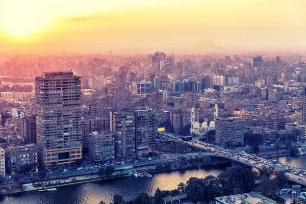 Vista Aérea Cidade China — Fotografia de Stock