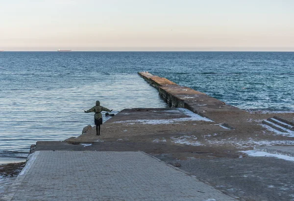 Прекрасный Вид Море — стоковое фото