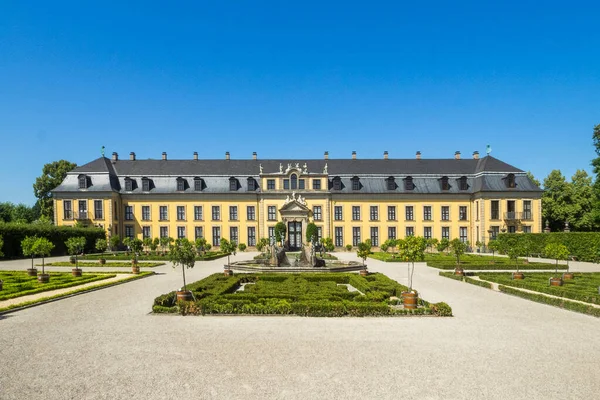 Duitsland Hannover Herrenhausen Tuinen Met Galerij Van Arne Jacobsen Foyer — Stockfoto