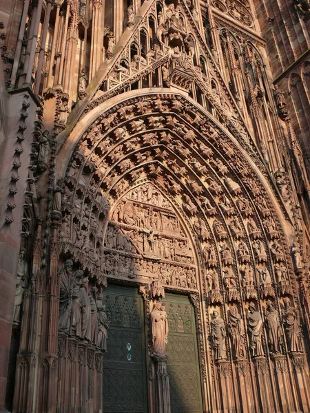 Собор Готической Церкви Центре Города Барселона — стоковое фото