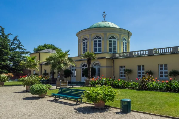 Germany Hannover Library Pavilion Herrenhausen Gardens — Stock Photo, Image