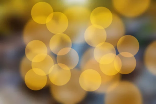 Abstrakte Bokeh Hintergrund Weihnachtsbeleuchtung Bokeh Und Glühbirnen Verschwommenen Hintergrund — Stockfoto