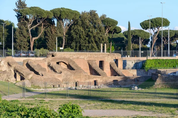 Cirque Maximus Ruine Italien Circo Massimo Ancien Stade Courses Chars — Photo