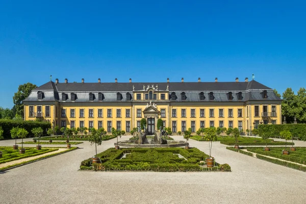 Duitsland Hannover Herrenhausen Tuinen Met Galerij Van Arne Jacobsen Foyer — Stockfoto