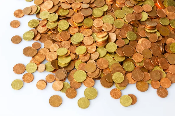 Mountain Euro Cents Little Dreams Backgrounds Germany — Stock Photo, Image