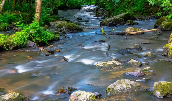 Cance Cancon River Neufbourg Normandía Francia — Foto de Stock