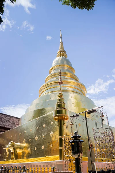 Ναός Γουάτ Πρα Σινγκ Στο Τσανγκ Μάι Ταϊλάνδη — Φωτογραφία Αρχείου