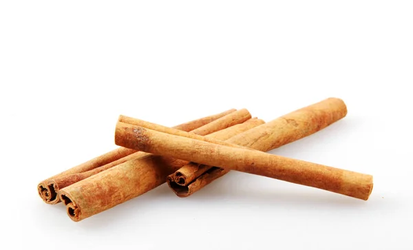 Cinnamon Sticks Isolated White Background — Stock Photo, Image