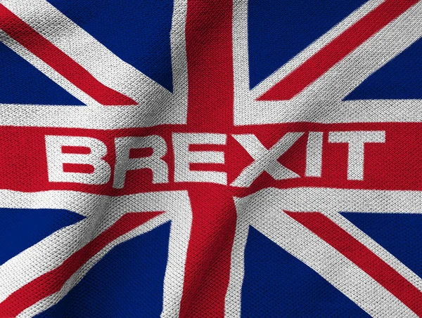 Flagge Auf Dem Hintergrund Des Vereinigten Königreichs — Stockfoto