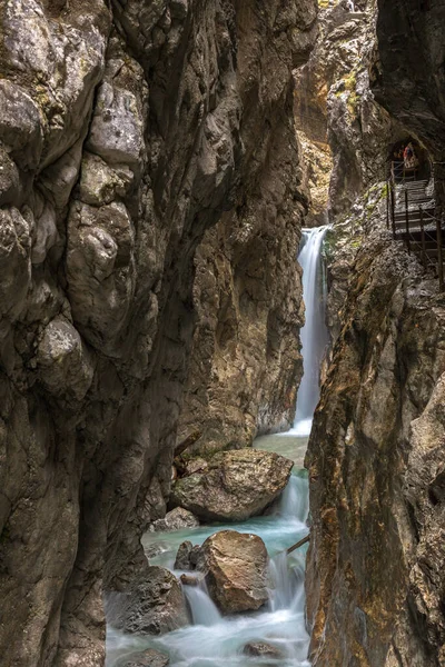 Hoellental Gorge Grainau Garmisch Partenkirchen — Stock Photo, Image