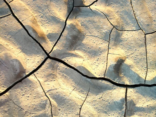 Image Cracked Clay Texture Background Natural Background Your Design — Stock Photo, Image